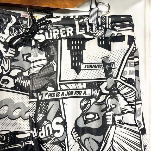 Oh Snap! Comic Book Swim Shorts Size M - Picture 4 of 8